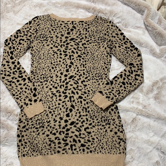INC leopard tunic sweater - Picture 8 of 8